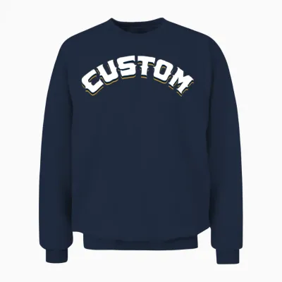 Custom Unisex Sweatshirt - Navy
