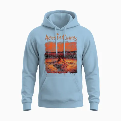 Alice in Chains - Dirt Unisex Hoodie - Light Blue