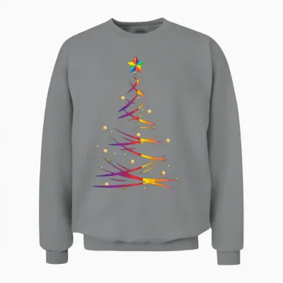 Christmas Fir Tree Unisex Sweatshirt - Sport Grey