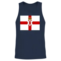 Northern Ireland Unisex Tank Top - Navy – 2