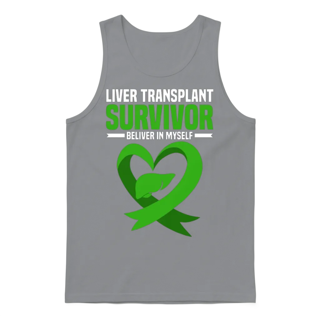 Liver Transplant Unisex Tank Top - Sport Grey