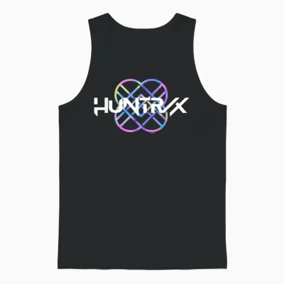 Kpop Demon Hunters Band Logo Officially Licensed Unisex Tank Top - Black
