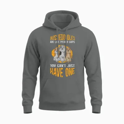 Aussiedoodles Are Like Dog Aussiedoodle Unisex Hoodie - Graphite Heather