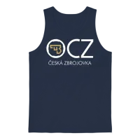 Cz Usa Ceska Zbrojovka Unisex Tank Top - Navy – 1