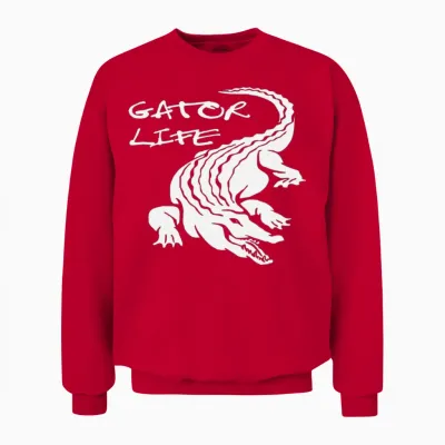 Gator Life Unisex Sweatshirt - Red