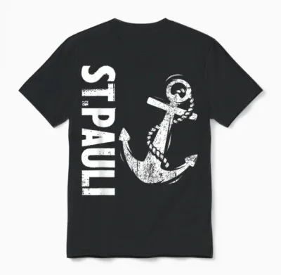 St Pauli Hamburg Paulianer St. Pauli T-Shirt, Black Unisex T-Shirt - Black