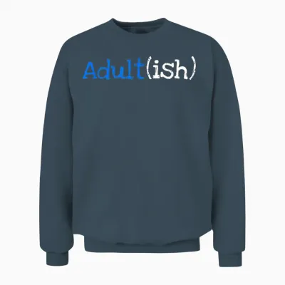 18 Year Old 18th Birthday Party Gift Idea Present Boys Unisex Sweatshirt - Dark Heather