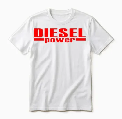 Diesel Power Unisex T-Shirt - White