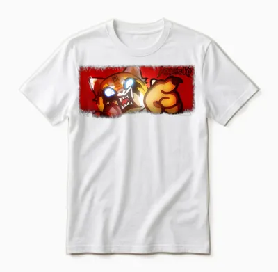 Aggretsuko Ultimate Rage Unisex T-Shirt - White