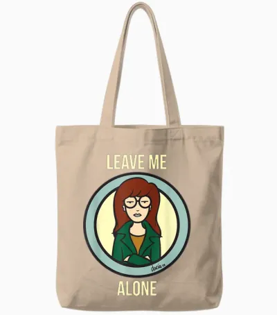 Mademark X Daria - Leave Me Alone Daira Tote Bags - Natural