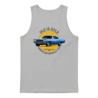 Plymouth Road Runner Hemi American Muscle Car 60s Unisex Tank Top - Ash – 1
