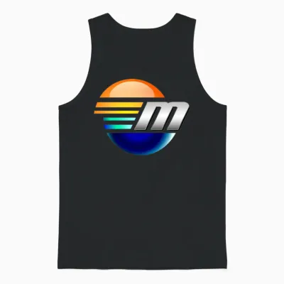 Malibu Performance Power Boats Unisex Tank Top - Black
