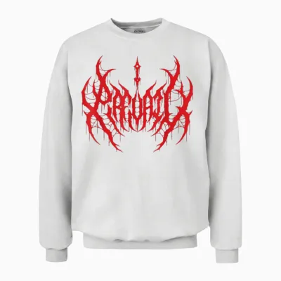 I Prevail – Produit Officiel Born to Suffer – Rouge Unisex Sweatshirt - White