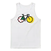 Tour France 2023 / Bike Race Unisex Tank Top - White – 1