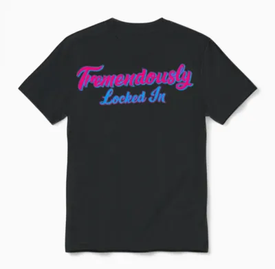 Tremendously Locked In Unisex T-Shirt - Black