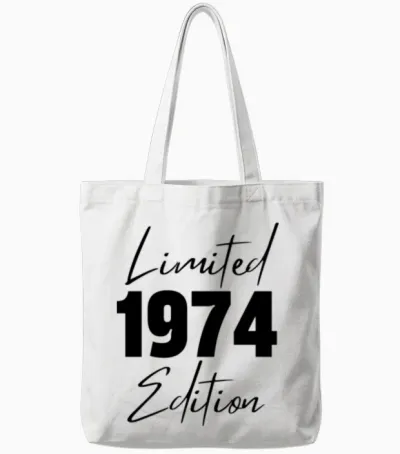 1974 Limited Edition Tote Bags - White