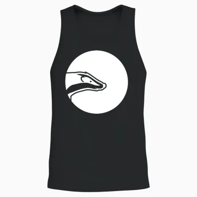 Badger Unisex Tank Top - Black