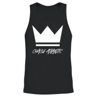 Chase Atlantic Large Crown Unisex Tank Top - Black – 2