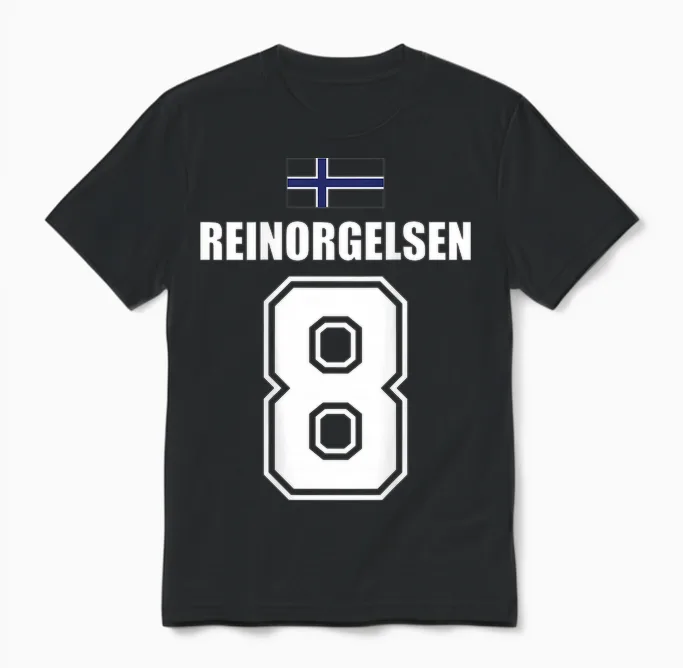 Lustige Namen Norwegen Trikot Für Mallorca Und Die Party Unisex T-Shirt in Black