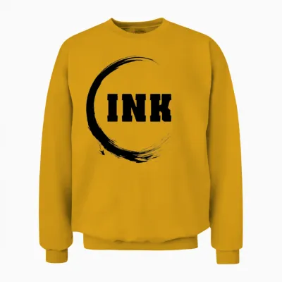 Ink Unisex Sweatshirt - Gold