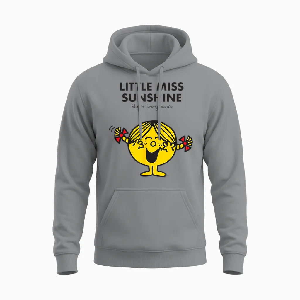 Mr. Men Little Miss Sunshine Unisex Hoodie in Sport Grey