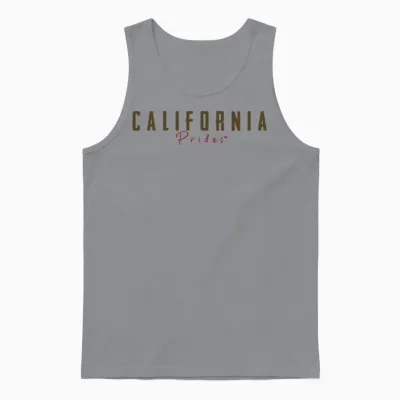 California Pride Unisex Tank Top - Sport Grey