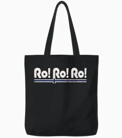 Norway Row, Norge Ro Shirt. Norwegian Flag Men, Women & Tote Bags - Black