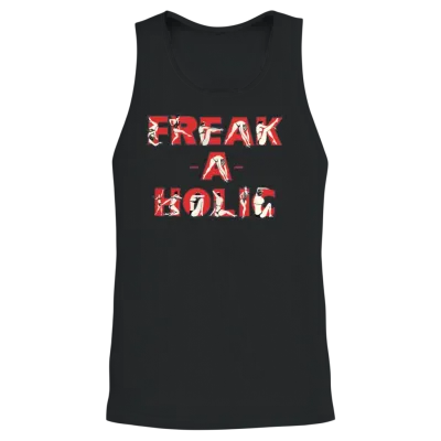 Freak a Holic Unisex Tank Top - Black