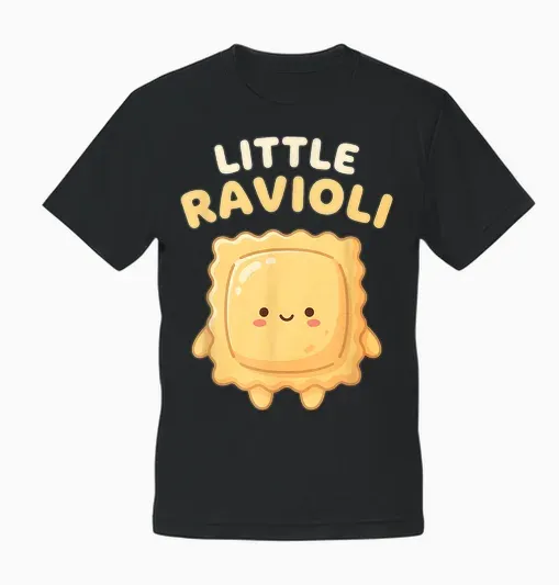 Petits Raviolis Unisex T-Shirt - Black