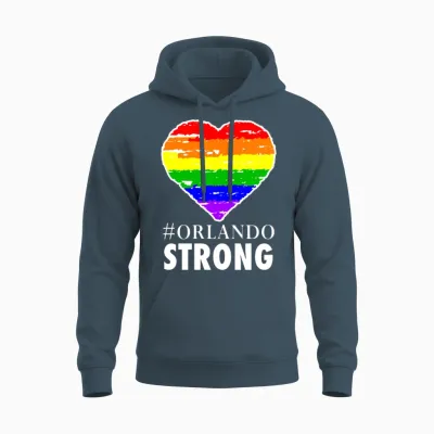 Orlando Strong Unisex Hoodie - Dark Heather