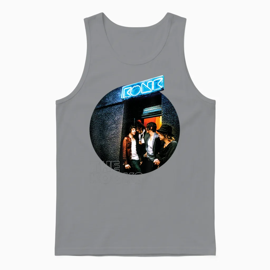 Official the Kooks Konk Unisex Tank Top in Sport Grey