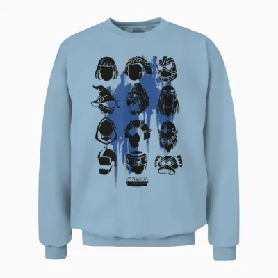Masters of the Universe Silhouetten Unisex Sweatshirt - Light Blue