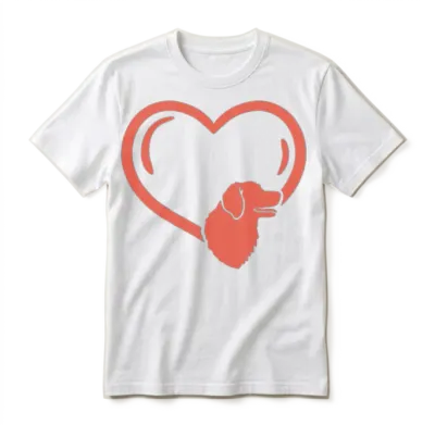 Dog Rescue Dog Lover Unisex T-Shirt - White