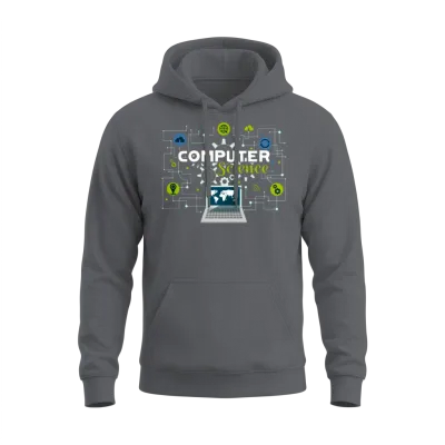 Computer Science Unisex Hoodie - Charcoal