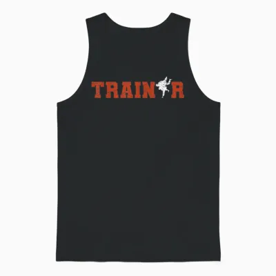 Judo Trainer Judoka Lustiges Coach Unisex Tank Top - Black