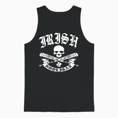 Irish Hooligan Unisex Tank Top - Black