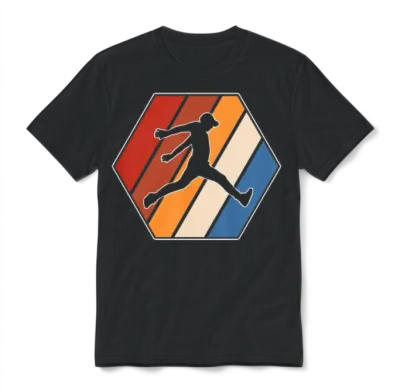 Parkour Retro Unisex T-Shirt - Black
