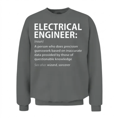 Electrical Engineer Definition Unisex Sweatshirt - Graphite Heather