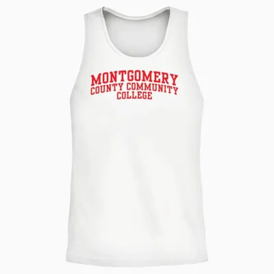 Montgomery County Community College Oc1652 Unisex Tank Top - White