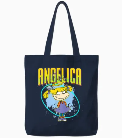 Angelica Pickles Tote Bags - Navy