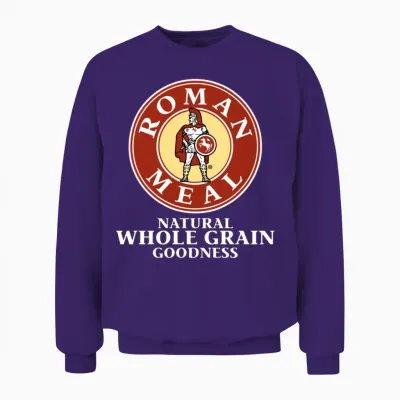 Roman Meal Unisex Sweatshirt - Purple