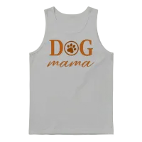 Dog Mama - Dog Mom - Dog Mother Unisex Tank Top - Ash – 1