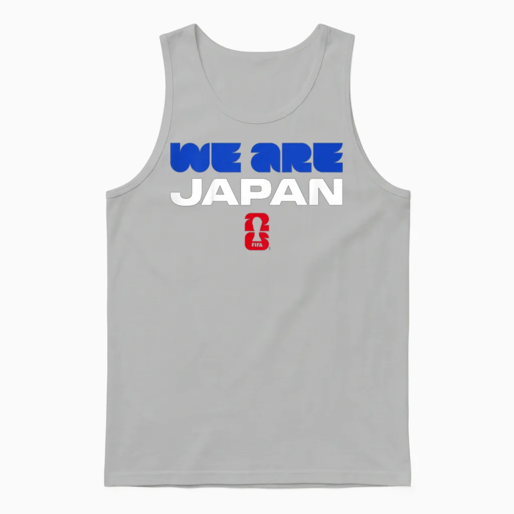 Kids Fifa World Cup26 Qualifier We Are Japan Unisex Tank Top in Ash