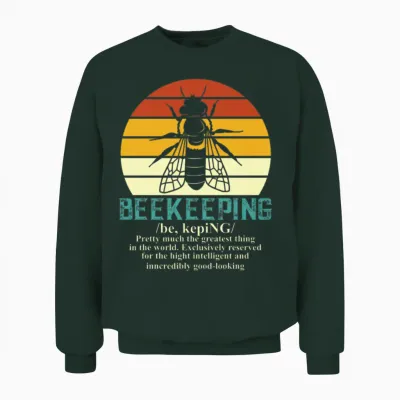 Funny Beekeeping Definition Unisex Sweatshirt - Forest