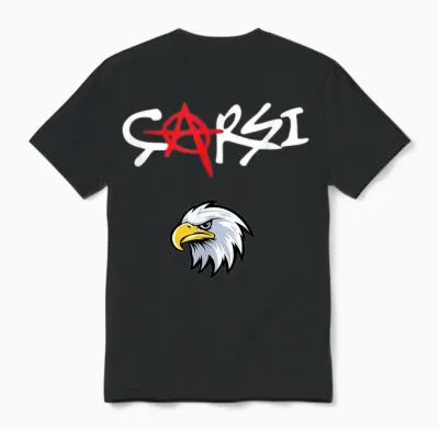 Carsi Herseye Karsi Beşiktas Unisex T-Shirt - Black