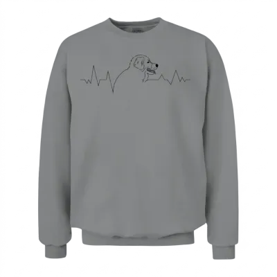 Dog-Breed Bernese-Mountain Dog Dog-Moms Dog-Dad Unisex Sweatshirt - Sport Grey