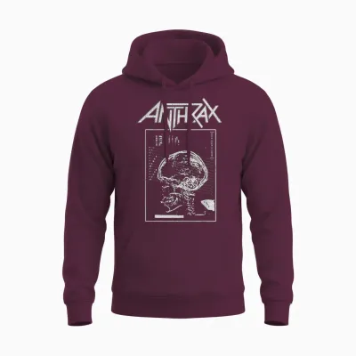 Anthrax – Sound of White Cranberry Unisex Hoodie - Maroon