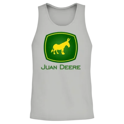 Juan Deere - the Farmer - the Gardener - The Unisex Tank Top - Ash