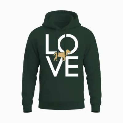 Dog Unisex Hoodie - Forest