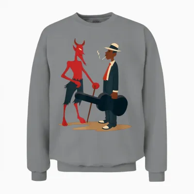 Delta Blues Music Der Club 27 Unisex Sweatshirt - Sport Grey